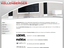 Tablet Screenshot of kellenberger.tv